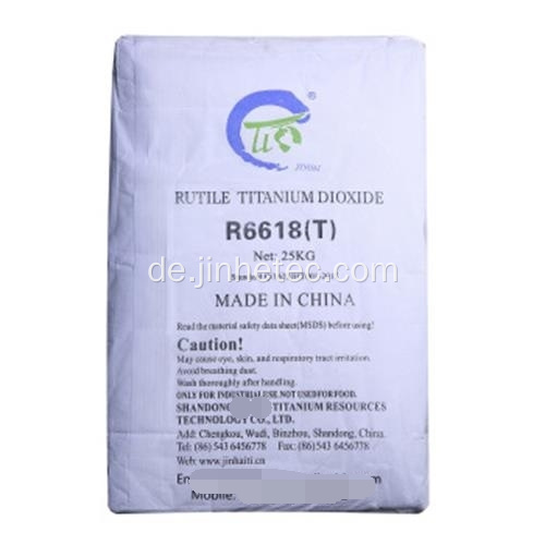 Chlorierung Titan -Dioxid 6618 Jinhai Marke